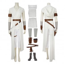 Star Wars The Rise Of Skywalker Rey Cosplay Costume Full Set